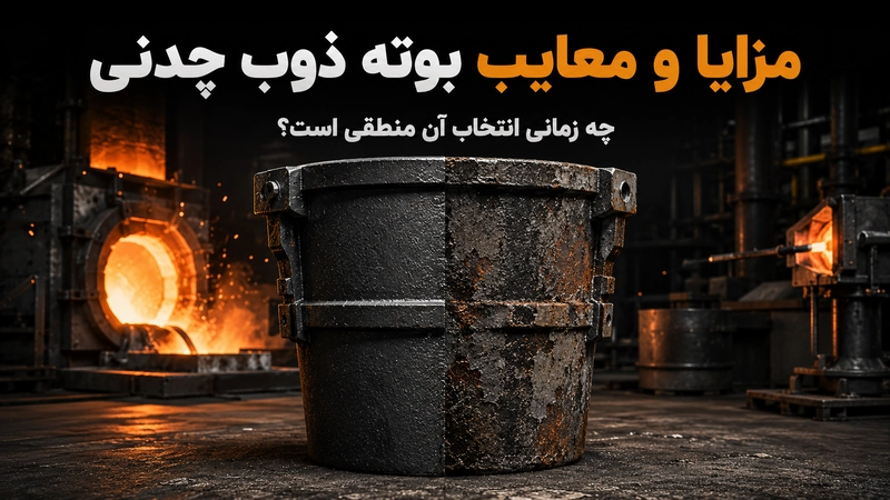 بررسی مزایا و معایب بوته چدنی