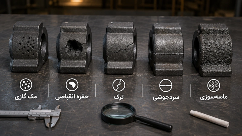 آخال و ناخالصی در ریخته‌گری چدن