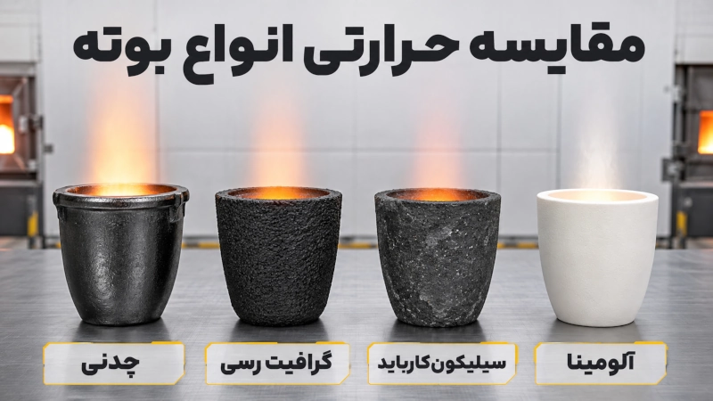 مقایسه حرارتی انواع بوته