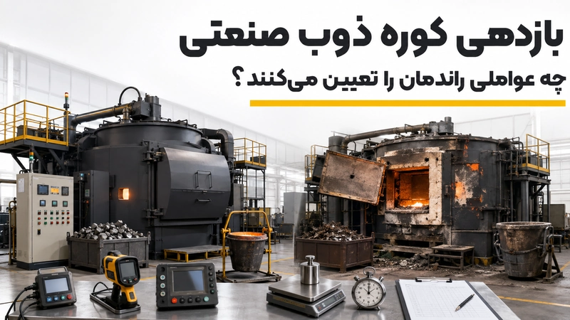سنجش بازدهی واقعی کوره