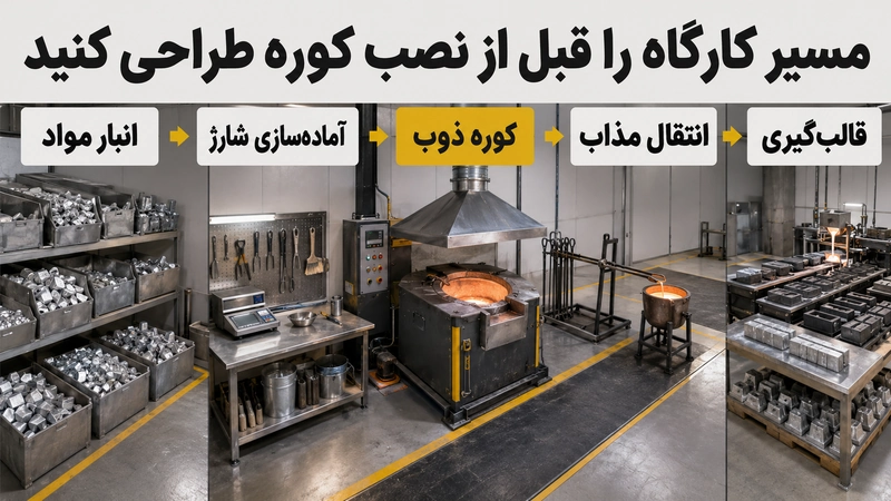 طراحی مسیر کارگاه 