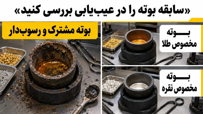 بررسی سابقه بوته در عیب یابی