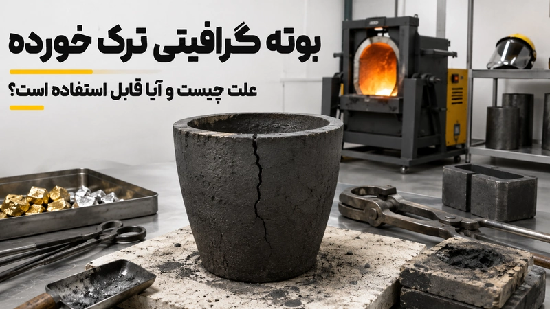 دلایل ترک خوردگی بوته های گرافیتی