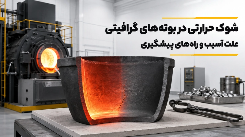 دلایل شوک حرارتی در بوته‌های گرافیتی